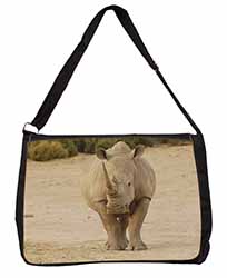 Rhinocerous Rhino Large Black Laptop Shoulder Bag School/College