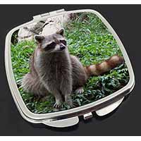 Racoon Lemur Make-Up Compact Mirror
