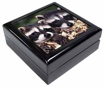 Cute Baby Racoons Keepsake/Jewellery Box