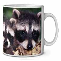 Cute Baby Racoons Ceramic 10oz Coffee Mug/Tea Cup