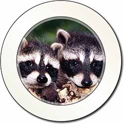 Cute Baby Racoons Car or Van Permit Holder/Tax Disc Holder