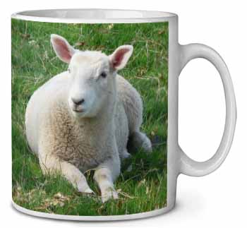 Lamb in Field Ceramic 10oz Coffee Mug/Tea Cup