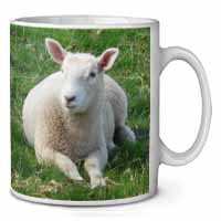 Lamb in Field Ceramic 10oz Coffee Mug/Tea Cup Printed Full Colour - Advanta Group®