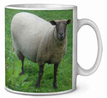 Sheep Intrigued by Camera Ceramic 10oz Coffee Mug/Tea Cup