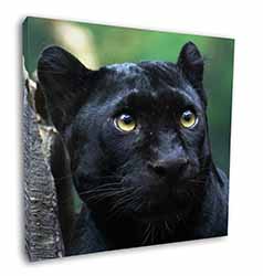 Black Panther Square Canvas 12"x12" Wall Art Picture Print
