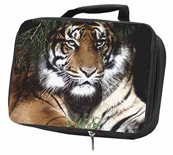 Bengal Tiger in Sunshade Black Insulated School Lunch Box/Picnic Bag