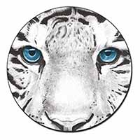 Siberian White Tiger Fridge Magnet Printed Full Colour