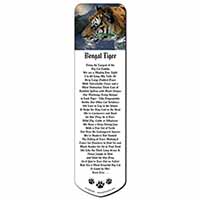 Bengal Night Tiger Bookmark, Book mark, Printed full colour