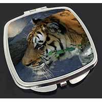 Bengal Night Tiger Make-Up Compact Mirror