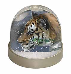 Bengal Night Tiger Snow Globe Photo Waterball