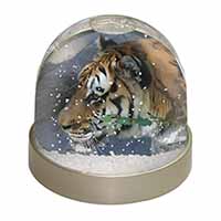 Bengal Night Tiger Snow Globe Photo Waterball