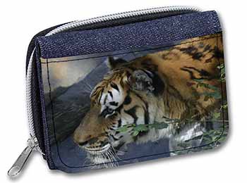 Bengal Night Tiger Unisex Denim Purse Wallet
