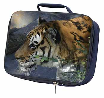 Bengal Night Tiger Navy Insulated School Lunch Box/Picnic Bag