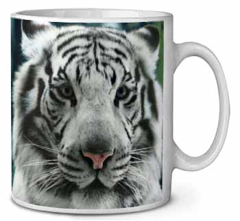 Siberian White Tiger Ceramic 10oz Coffee Mug/Tea Cup