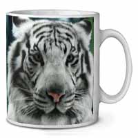 Siberian White Tiger Ceramic 10oz Coffee Mug/Tea Cup