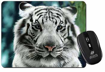 Siberian White Tiger Computer Mouse Mat
