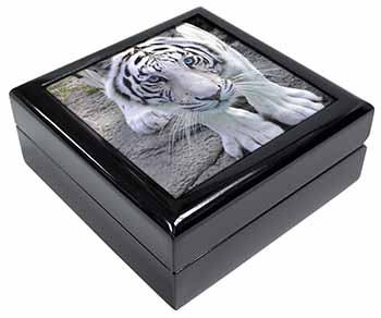 Siberian White Tiger Keepsake/Jewellery Box