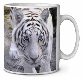 Siberian White Tiger Ceramic 10oz Coffee Mug/Tea Cup