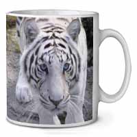 Siberian White Tiger Ceramic 10oz Coffee Mug/Tea Cup
