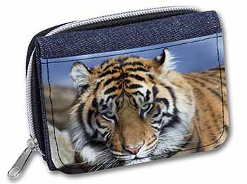 Bengal Tiger Unisex Denim Purse Wallet