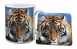Bengal Tiger Mug and Coaster Set