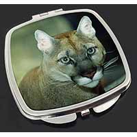 Stunning Big Cat Cougar Make-Up Compact Mirror