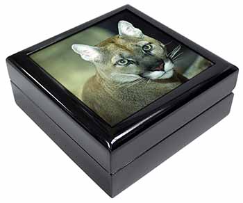 Stunning Big Cat Cougar Keepsake/Jewellery Box