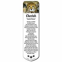Baby Cheetah Bookmark, Book mark, Printed full colour