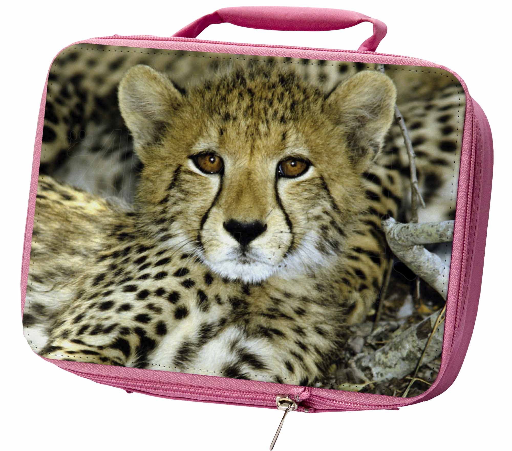 cheetah lunch bag