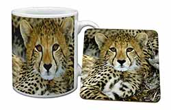 Baby Cheetah Mug and Coaster Set