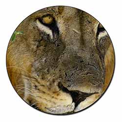 Lions Face Fridge Magnet Printed Full Colour