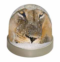 Lions Face Snow Globe Photo Waterball
