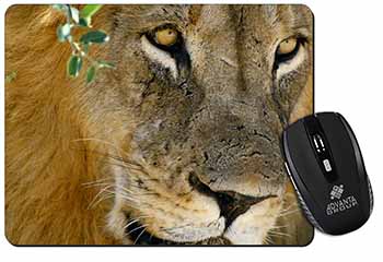 Lions Face Computer Mouse Mat