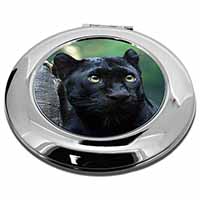 Black Panther Make-Up Round Compact Mirror