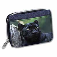 Black Panther Unisex Denim Purse Wallet