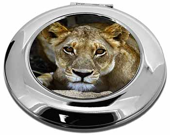 Lioness Make-Up Round Compact Mirror