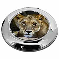 Lioness Make-Up Round Compact Mirror