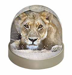 Lioness Snow Globe Photo Waterball