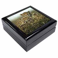 Cheetah and Cubs Keepsake/Jewellery Box