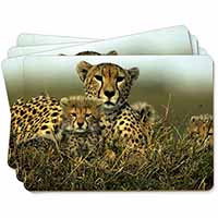 Cheetah and Cubs Picture Placemats in Gift Box