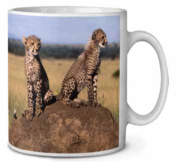 Cheetahs on Watch Ceramic 10oz Coffee Mug/Tea Cup