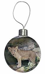 Lion Cub Christmas Bauble