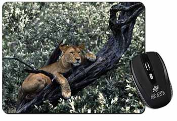 Lioness in Tree Computer Mouse Mat