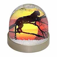 Leopard Snow Globe Photo Waterball