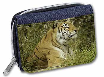 Bengal Tiger Unisex Denim Purse Wallet