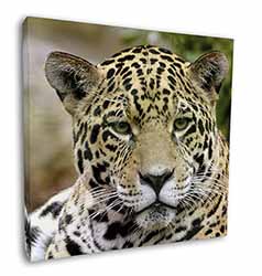 Leopard Square Canvas 12"x12" Wall Art Picture Print