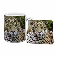 Leopard Mug and Coaster Set