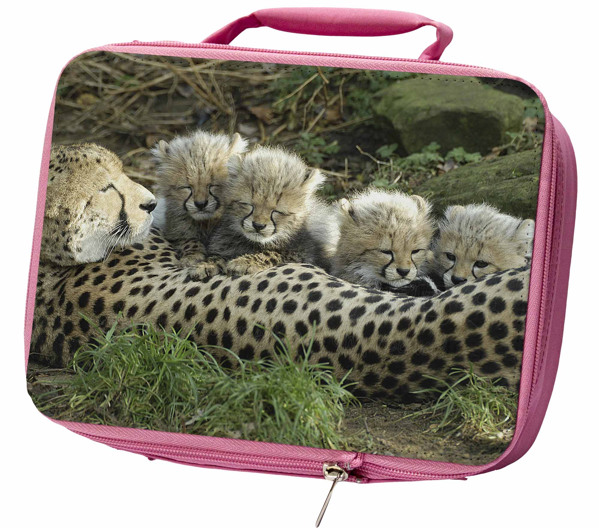 cheetah lunch bag