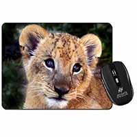 Cute Lion Cub Computer Mouse Mat