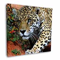Jaguar Square Canvas 12"x12" Wall Art Picture Print